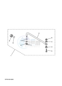 F225J drawing STEERING-ATTACHMENT