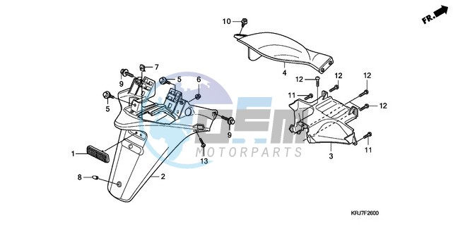 REAR FENDER