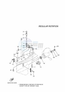 F115XB-2020 drawing PROPELLER-HOUSING-AND-TRANSMISSION-2