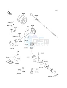 KAF 620 G [MULE 3000] (G6F-G8F) G7F drawing OIL PUMP_OIL FILTER