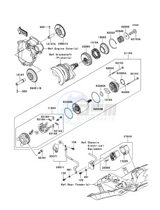 NINJA_ZX-6R ZX600P8F FR GB XX (EU ME A(FRICA) drawing Starter Motor