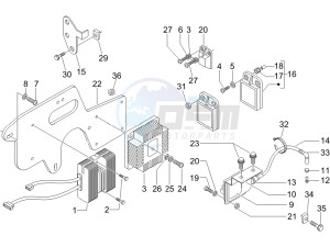 Nexus 250 e3 (UK) UK drawing Voltage Regulators - Electronic Control Units (ecu) - H.T. Coil