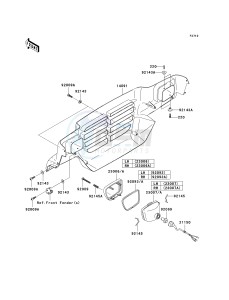 KAF 620 J [MULE 3010 TRANS 4X4] (J1) J1 drawing HEADLIGHT-- S- -