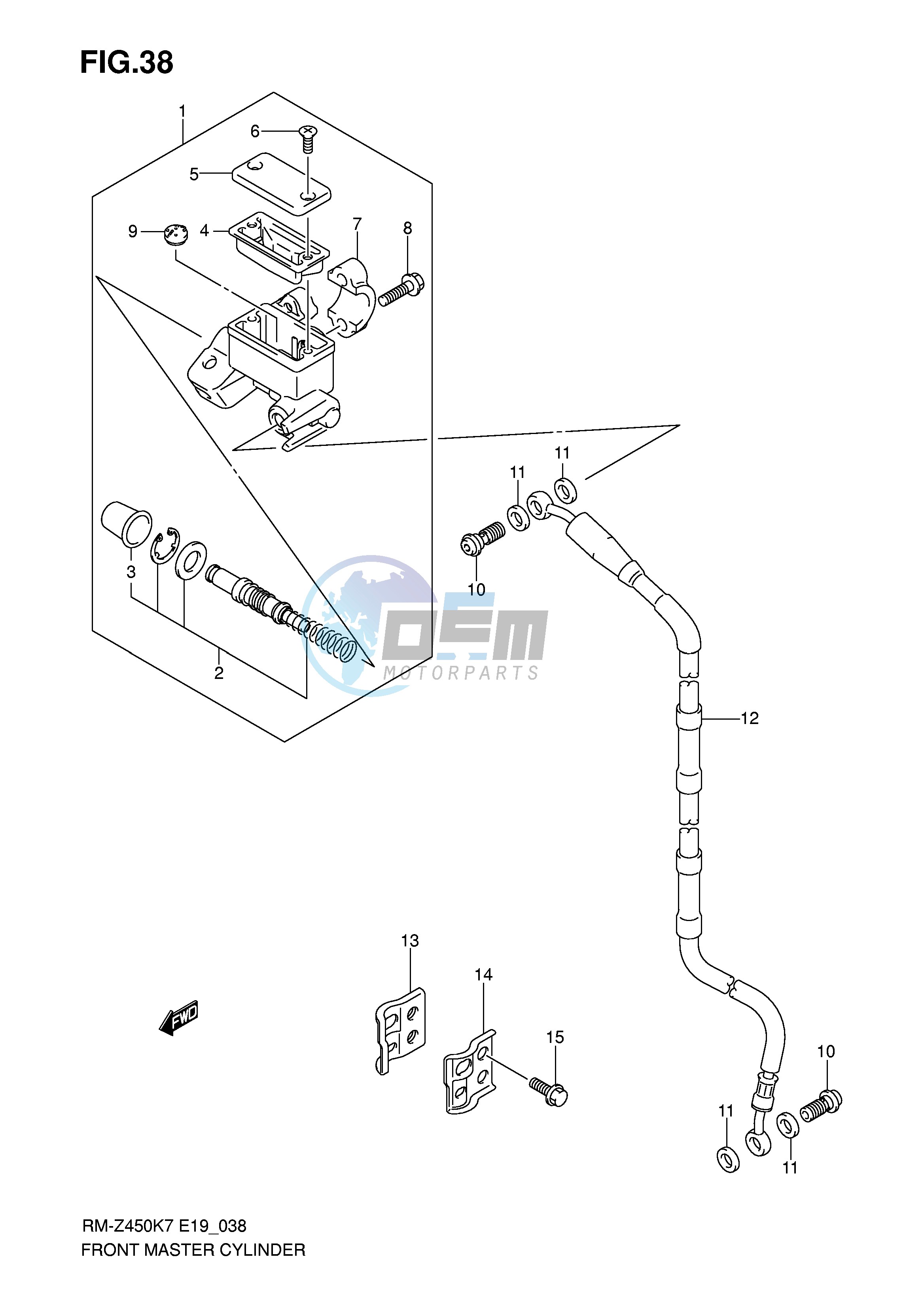 FRONT MASTER CYLINDER