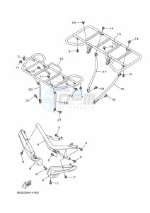 YFM700FWAD GRIZZLY 700 EPS (BDEF) drawing GUARD