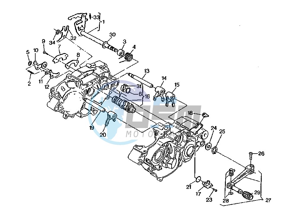 GEAR CHANGE MECHANISM