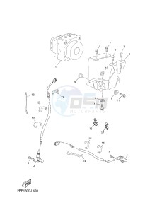 XT660ZA XT660Z ABS TENERE (2BE3 2BE3 2BE3) drawing ELECTRICAL 3