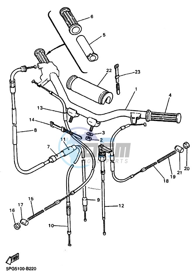 STEERING HANDLE & CABLE