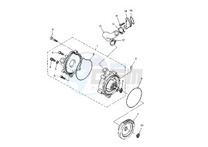 XT Z TENERE 660 drawing WATER PUMP