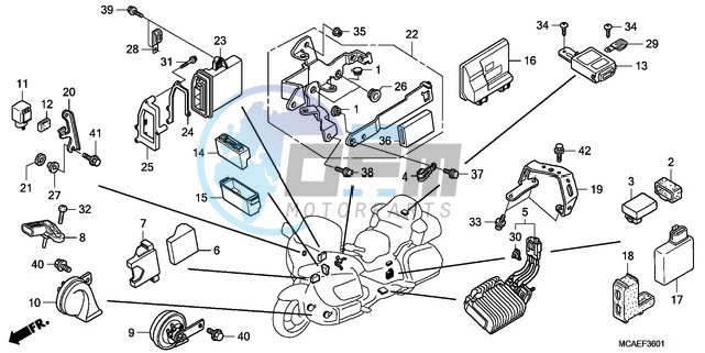 CONTROL UNIT (AIRBAG)