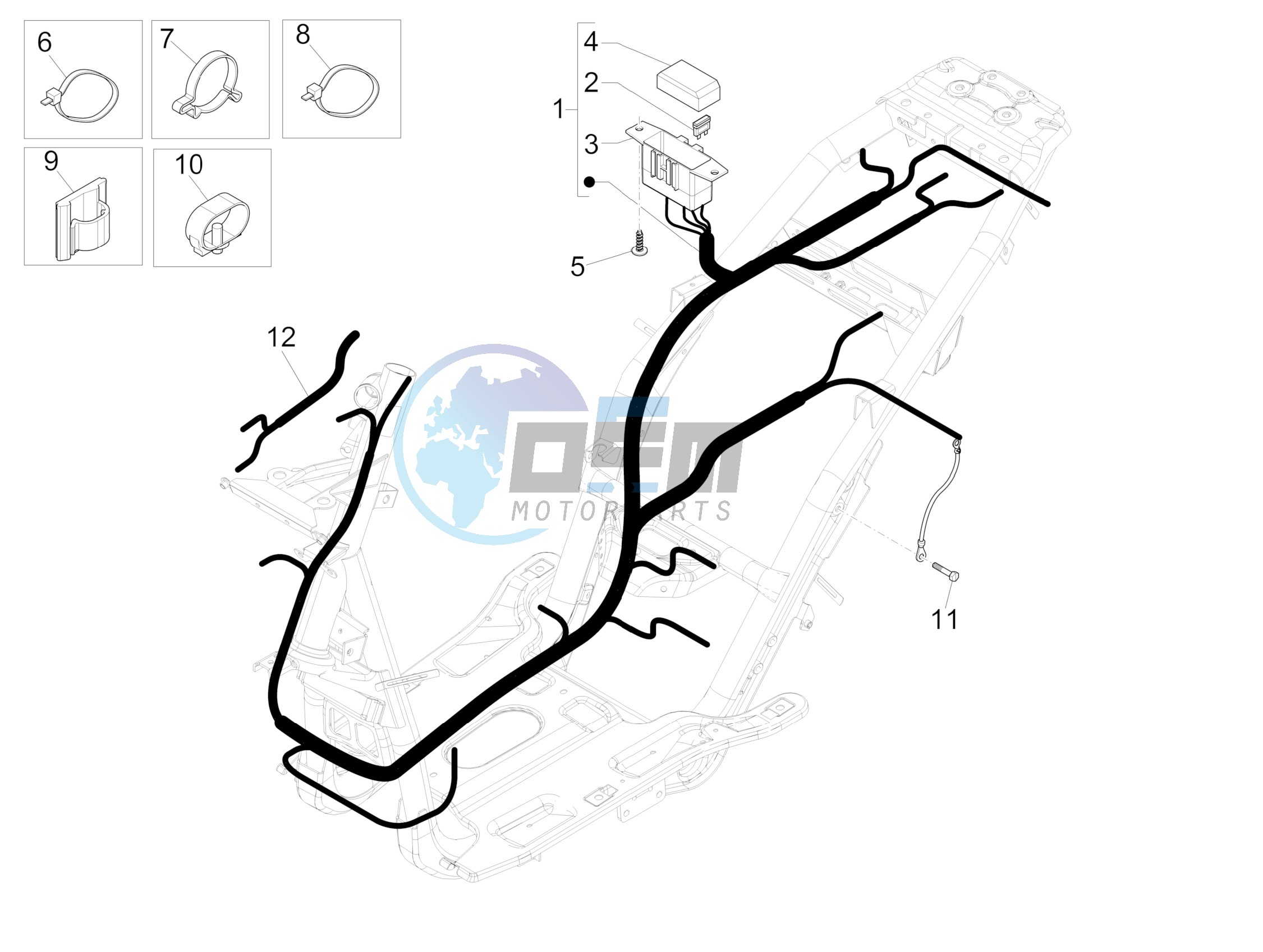 Main cable harness