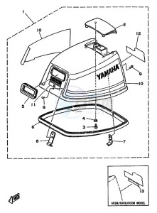 6C drawing TOP-COWLING