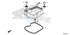 GLR1251WHH UK - (E) drawing CYLINDER HEAD COVER