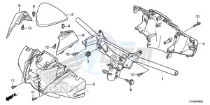 SH300AE SH300AE UK - (E) drawing HANDLE PIPE/HANDLE COVER