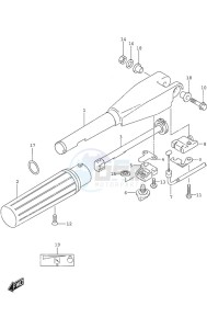 DF 4 drawing Tiller Handle