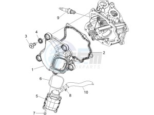 Runner 200 VXR 4t Race e3 drawing Cylinder head cover