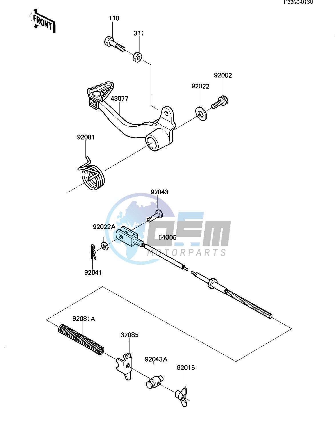 BRAKE PEDAL