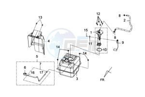 JOYMAX 125i drawing FUEL TANK - FUEL CUT