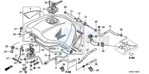 ST13009 Europe Direct - (ED / MME) drawing FUEL TANK