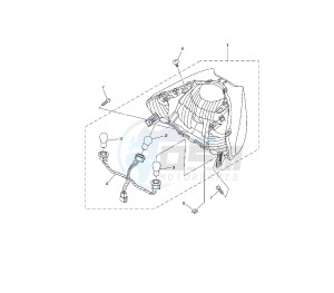 XP T-MAX SV 500 drawing TAILLIGHT