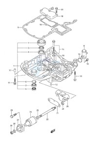 DF 140A drawing Engine Holder