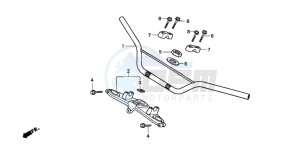 CRF80F 100 drawing HANDLE PIPE