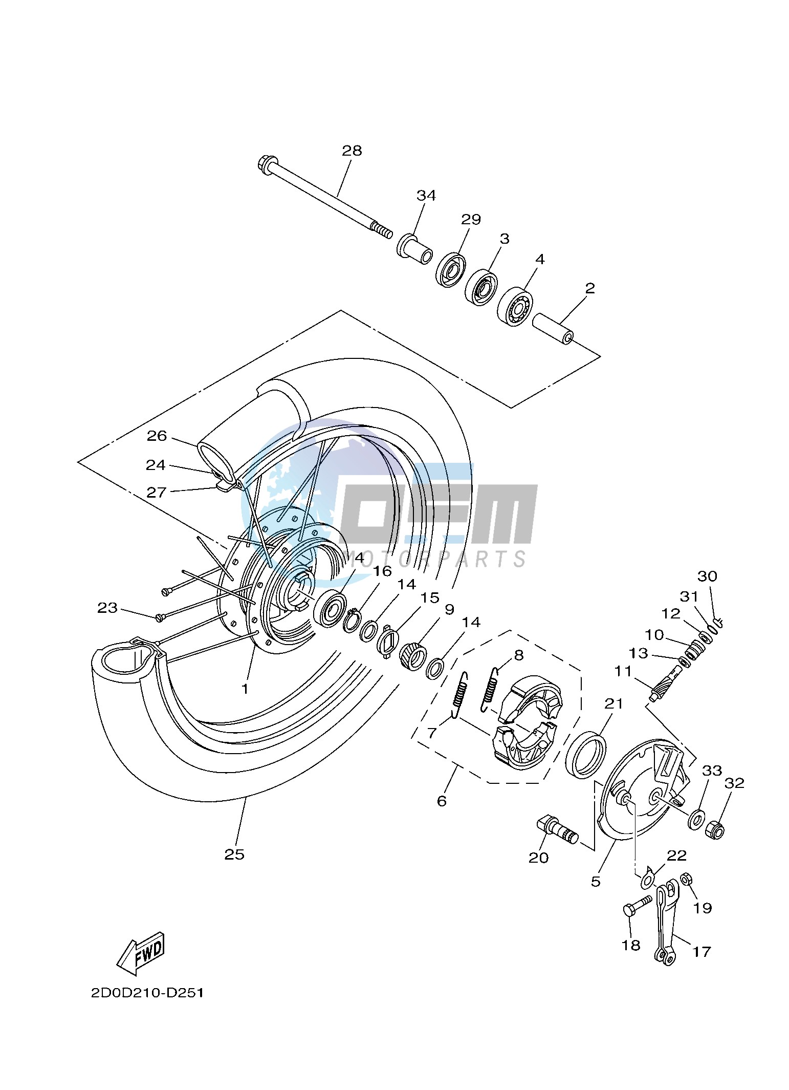 FRONT WHEEL