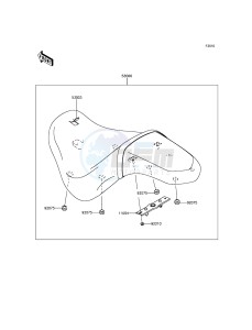 VULCAN 900 CUSTOM VN900CCFA GB XX (EU ME A(FRICA) drawing Seat