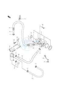 DF 70 drawing Fuel Pump (2007-2008)