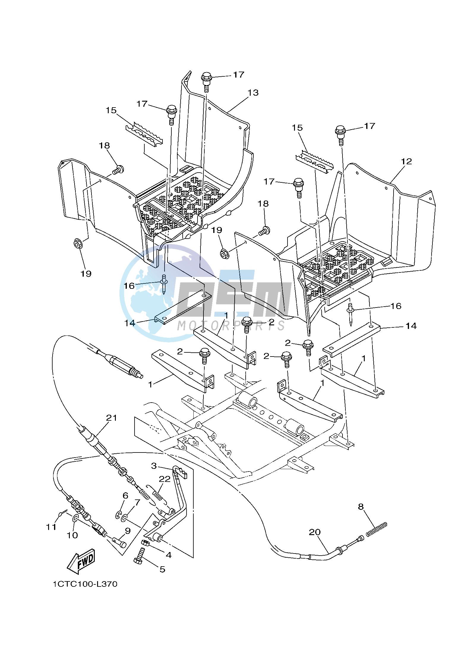 STAND & FOOTREST