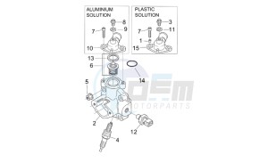 SR 50 H2O Di-Tech e2 drawing Cilinder head