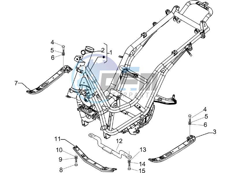 Frame bodywork