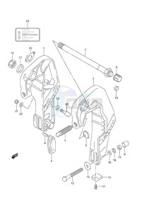 DF 25 drawing Clamp Bracket