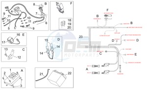 Tuono 1000 drawing Electrical system II