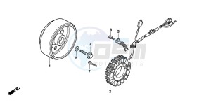 NX650 500 DOMINATOR drawing GENERATOR