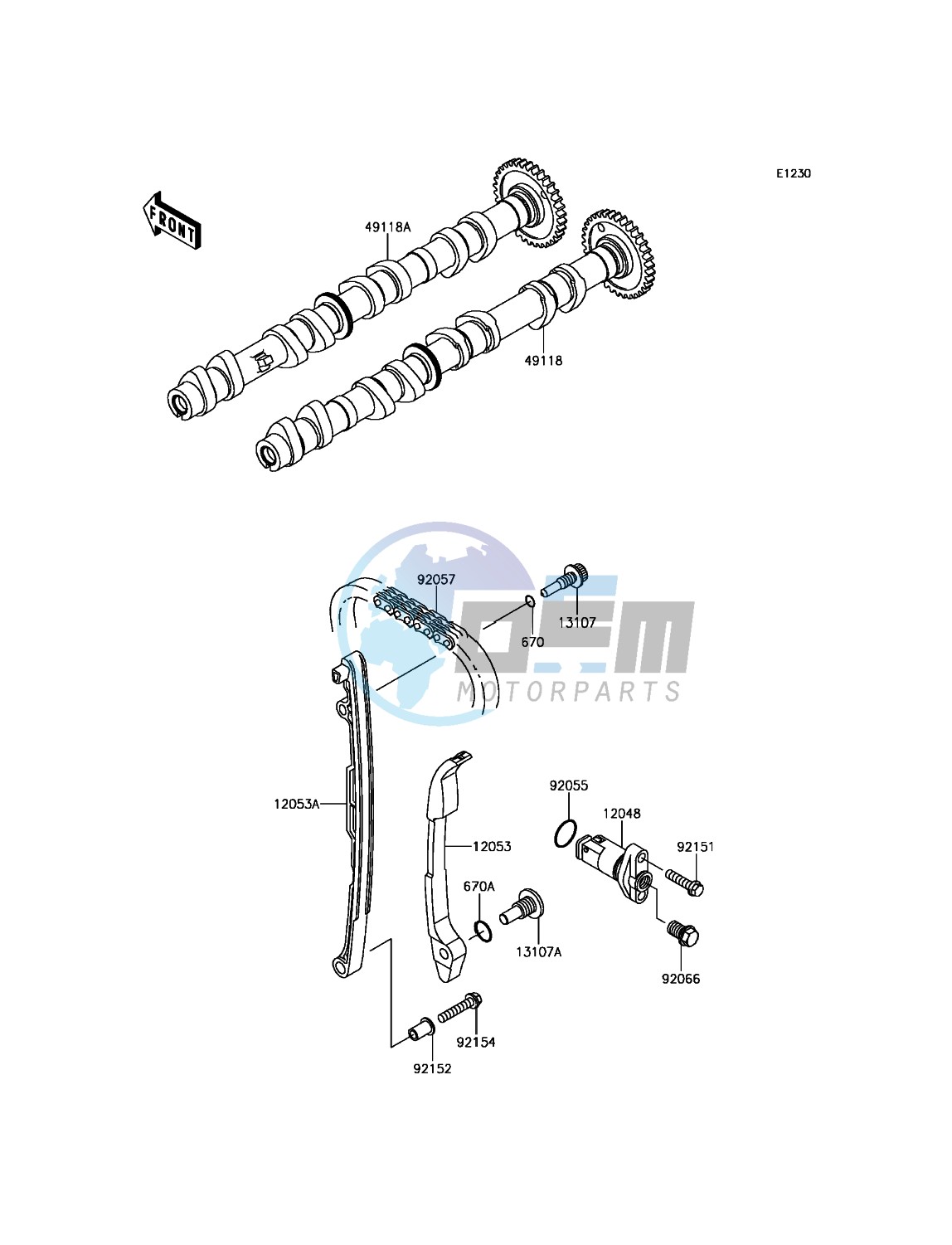 Camshaft(s)/Tensioner