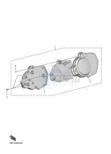 YZF-R6 YZF600 R6 (BN64) drawing METER