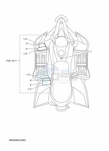 YFZ50 (BW4D) drawing EMBLEM & LABEL 1