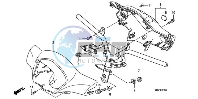 HANDLE PIPE/HANDLE COVER