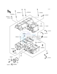 ZR 750 C [ZEPHYR 750] (C1-C3) [ZEPHYR 750] drawing CRANKCASE