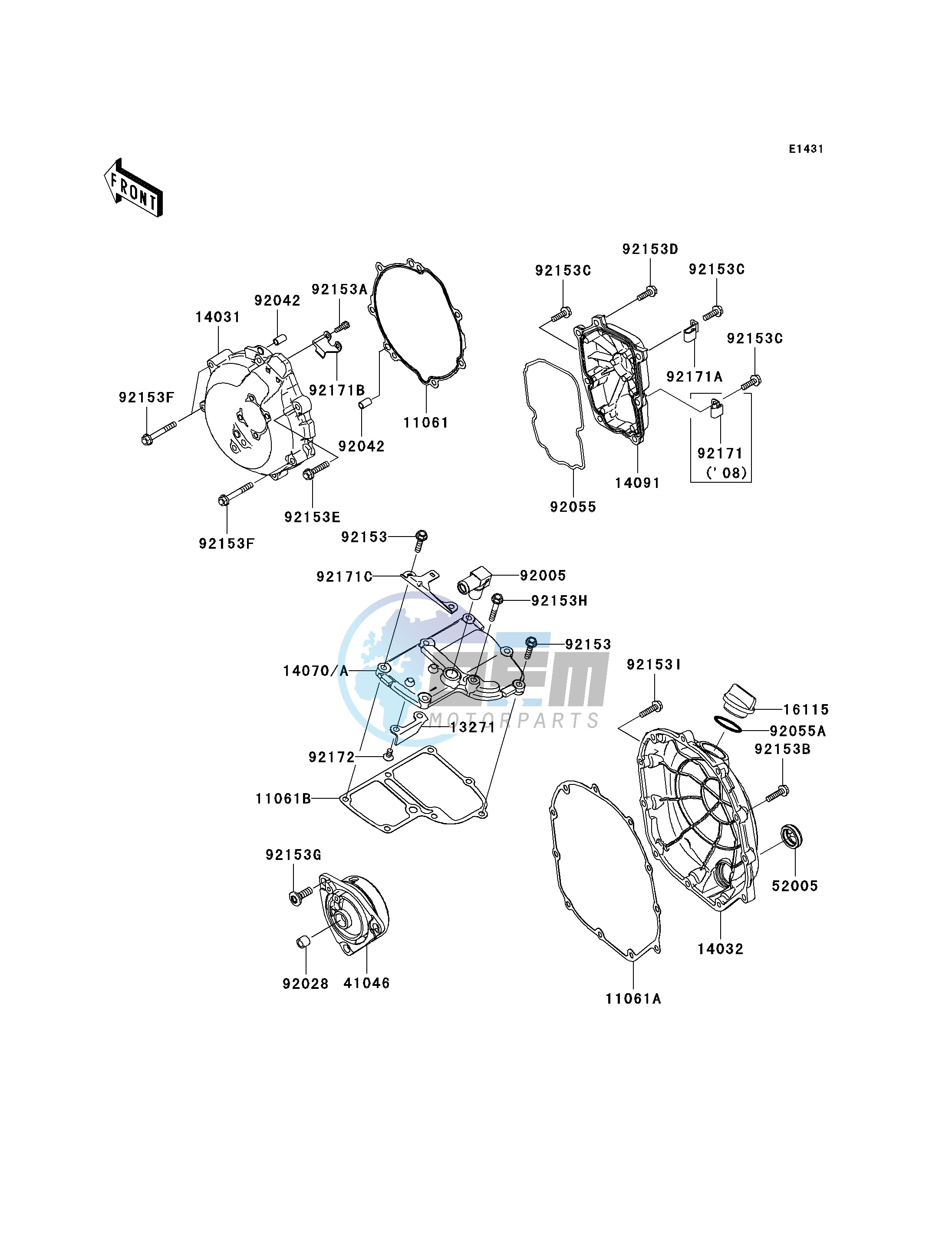 ENGINE COVER-- S- -