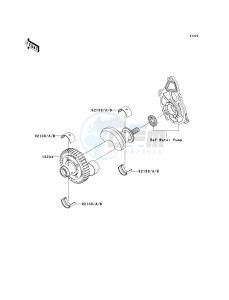 KLE 650 A [VERSYS] (9F-9F) A8F drawing BALANCER