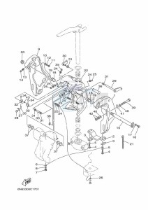 150FETOL drawing FRONT-FAIRING-BRACKET