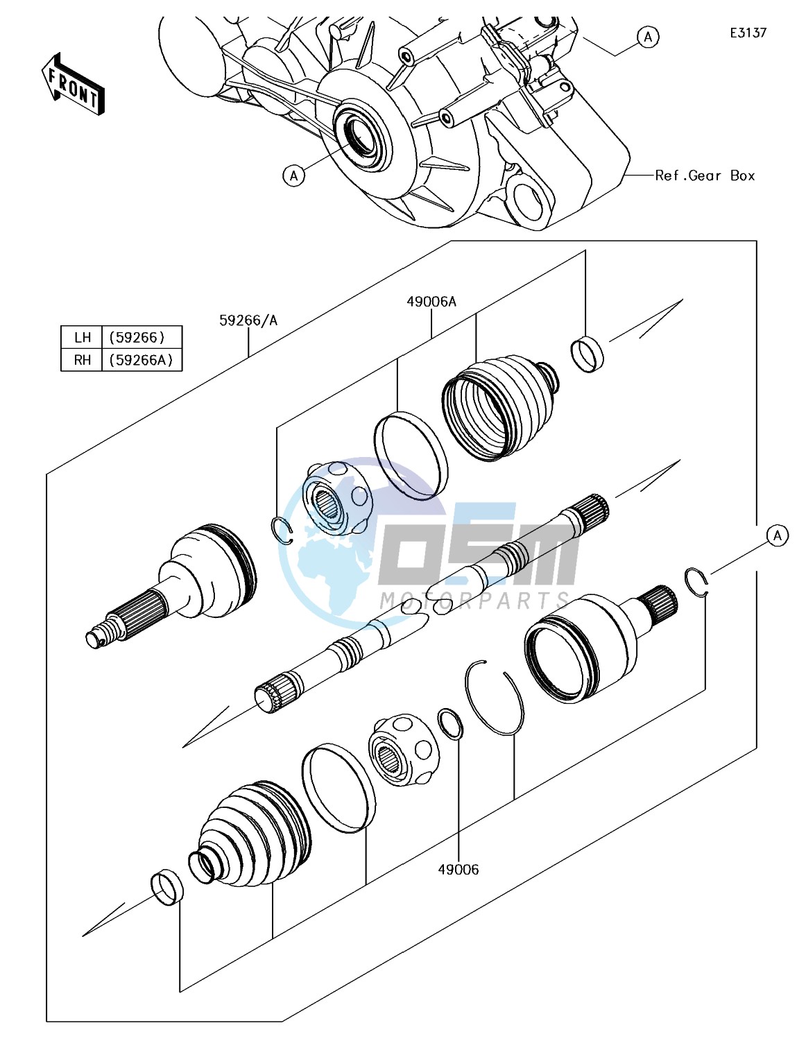 Drive Shaft-Rear