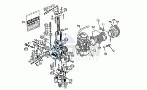 SP III 1000 drawing Carburettors