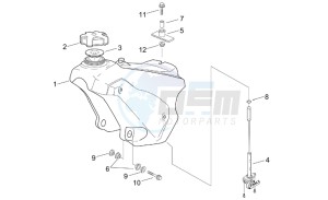 MX 50 2004 drawing Fuel Tank