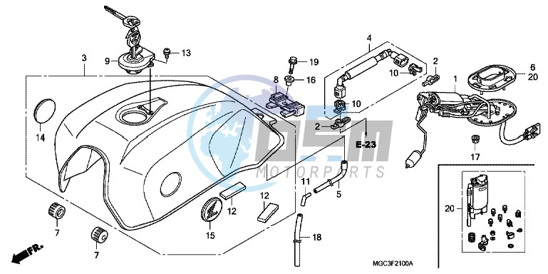 FUEL TANK/ FUEL PUMP