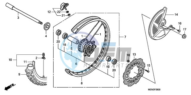 FRONT WHEEL