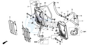 CR250R drawing RADIATOR (CR250R2-4)