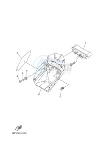 YFZ450R YFZ450RB (18PK 18PL) drawing TAILLIGHT 2